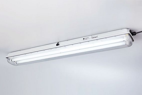 EXLUX Linear Luminaire for Fluorescent Lamps